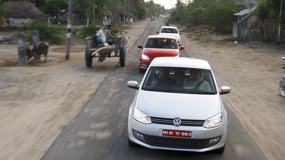 Indien-Testfahrt, VW Polo