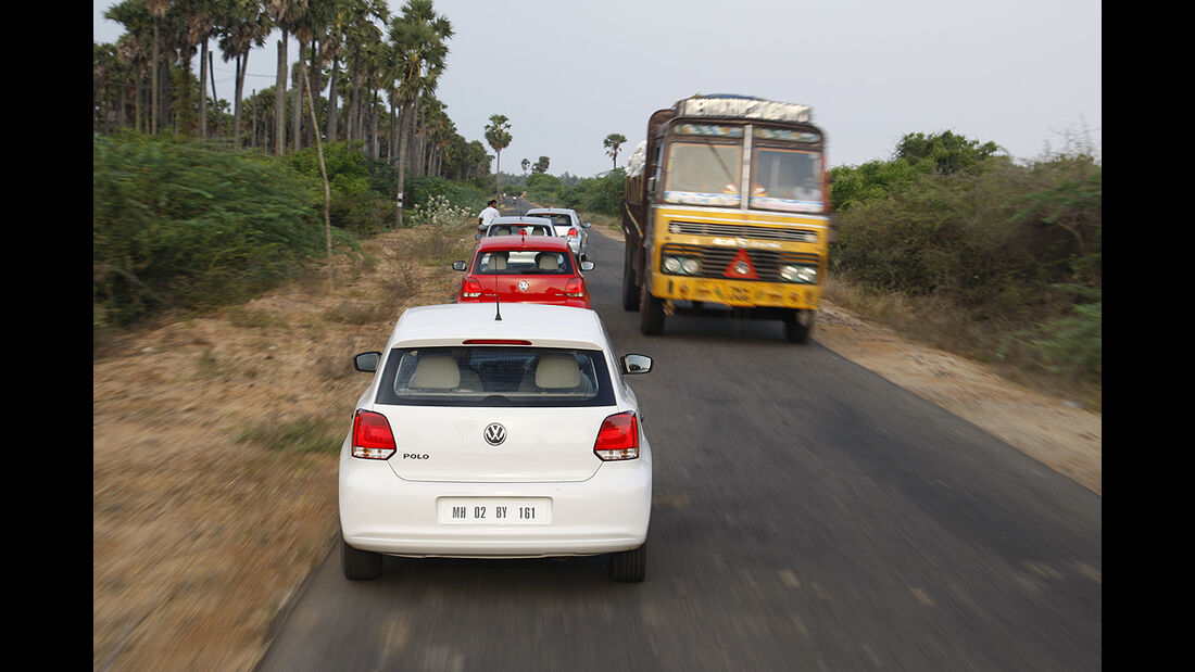 Indien-Testfahrt, VW Polo