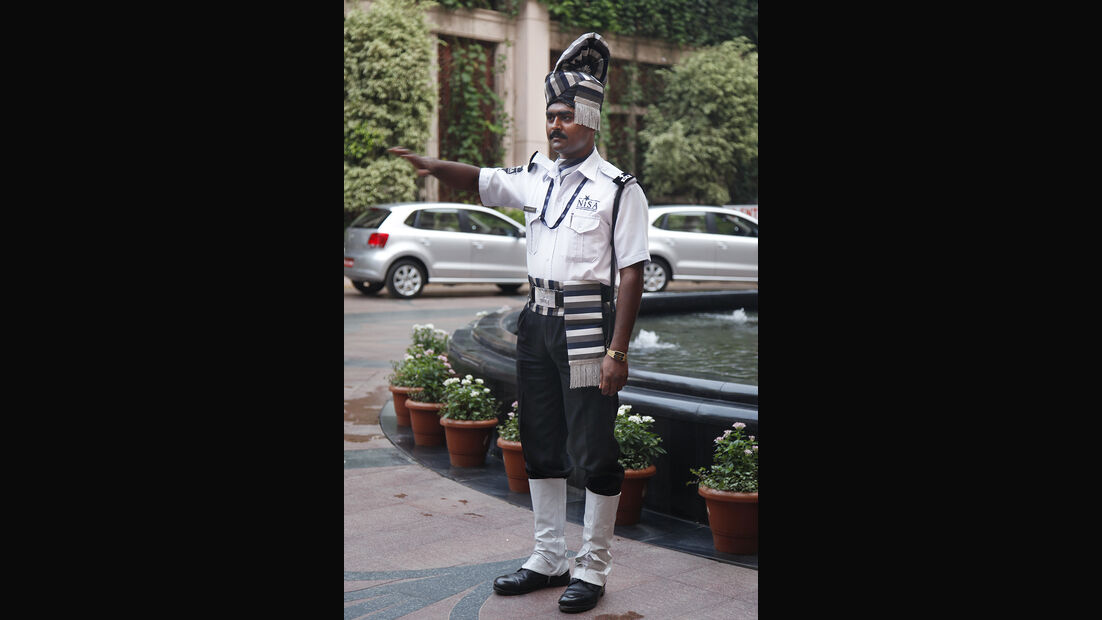 Indischer Polizist