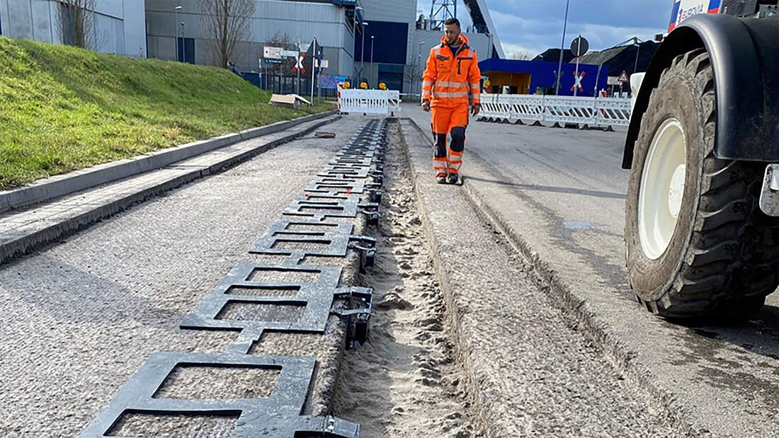 Induktives Laden während der Fahrt