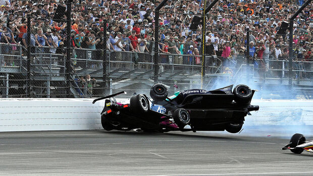 Indy 500 2024 - Crash