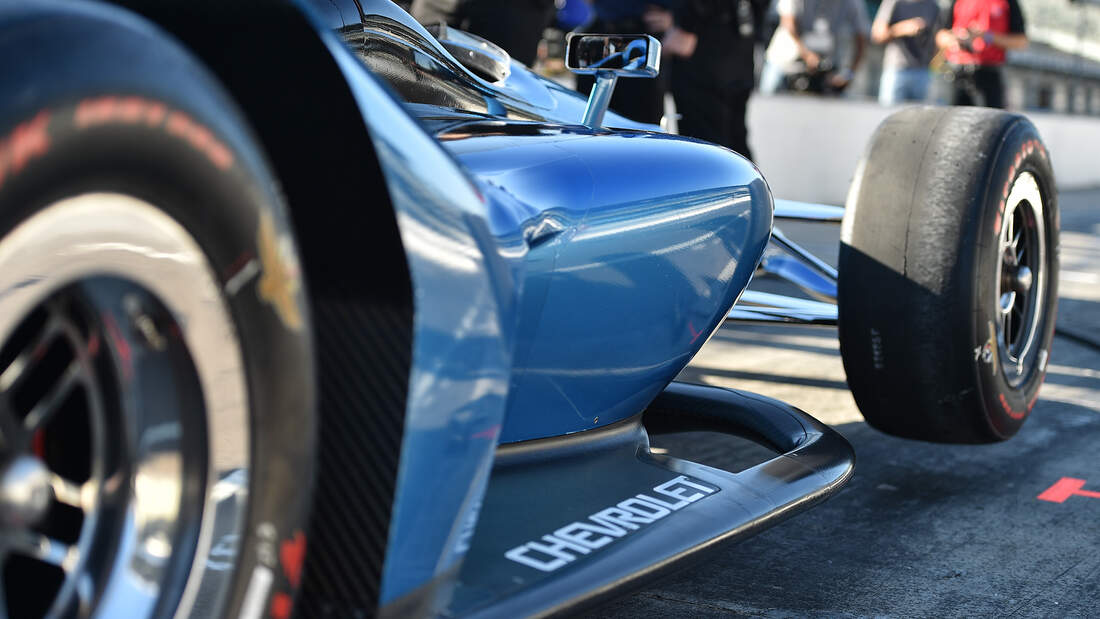 IndyCar für 2018 Neues Auto ohne Airbox auto motor und sport