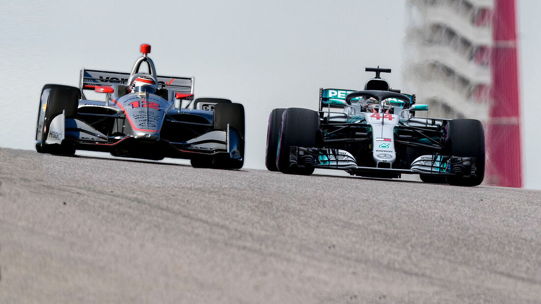 IndyCar vs. Formel 1 - Austin - 2019