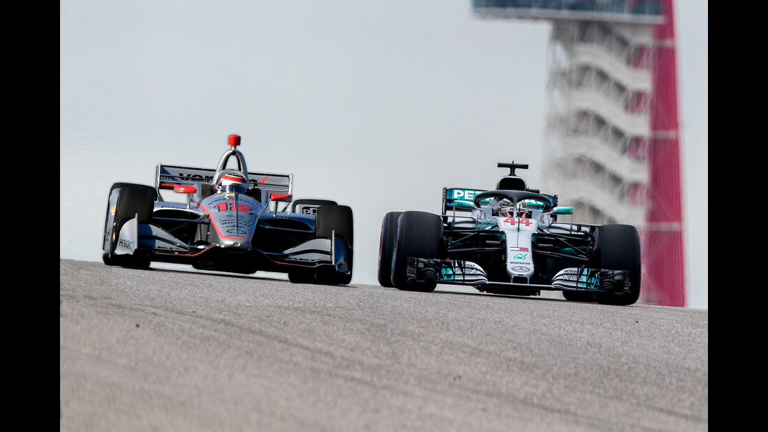 IndyCar vs. Formel 1 - Austin - 2019