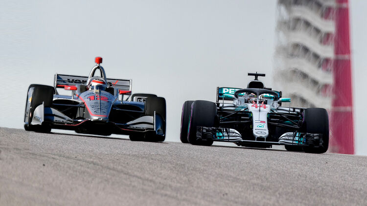 IndyCar vs. Formel 1 - Austin - 2019