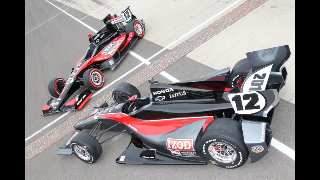 Indycar 2012 Vorstellung Indianapolis