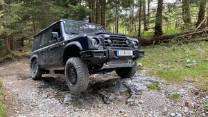 Ineos Grenadier Fahrbericht Prototypen in Graz