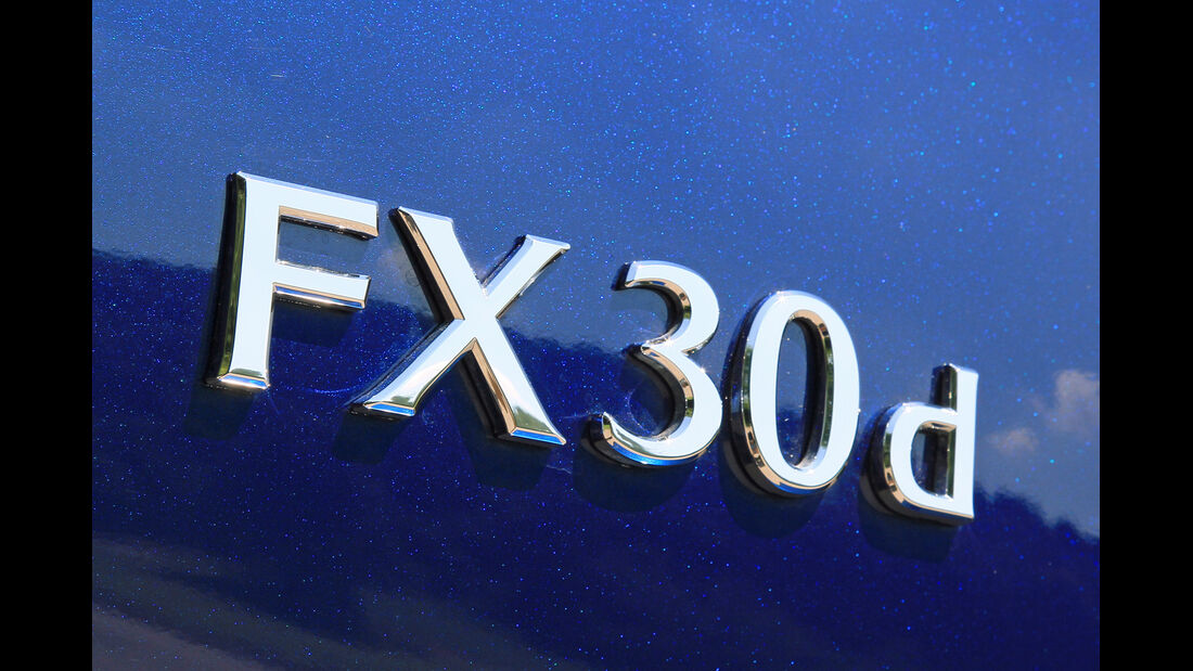 Infiniti FX30d GT Premium, Typenbezeichnung