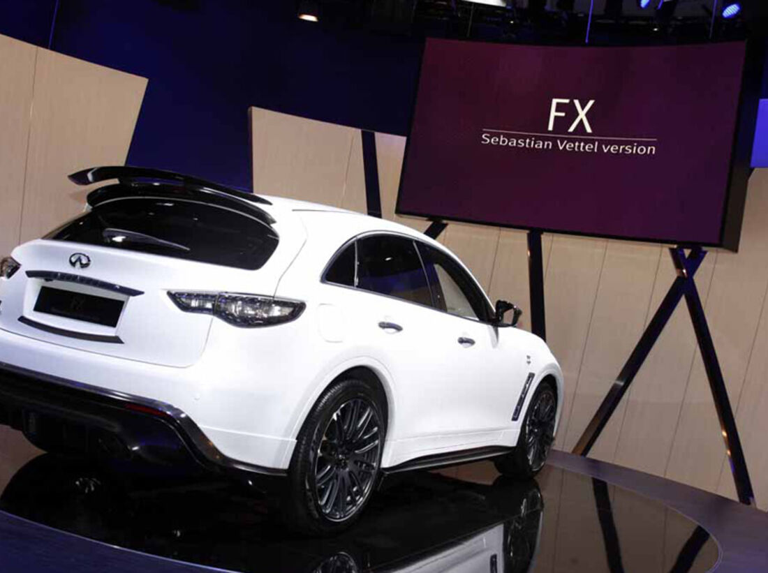 Infiniti fx vettel edition