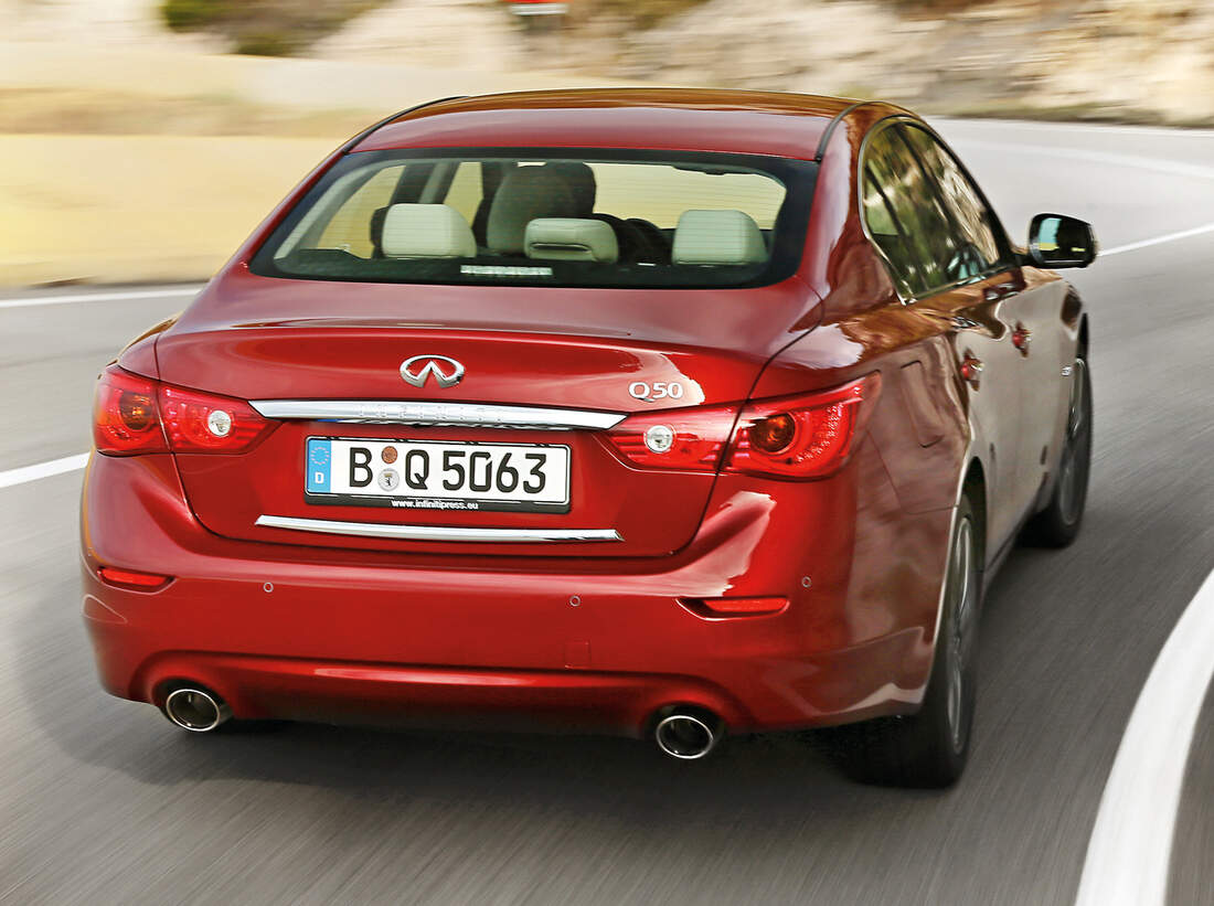 Infiniti Q50 Hybrid im Fahrbericht Jetzt wird elektrisch gelenkt