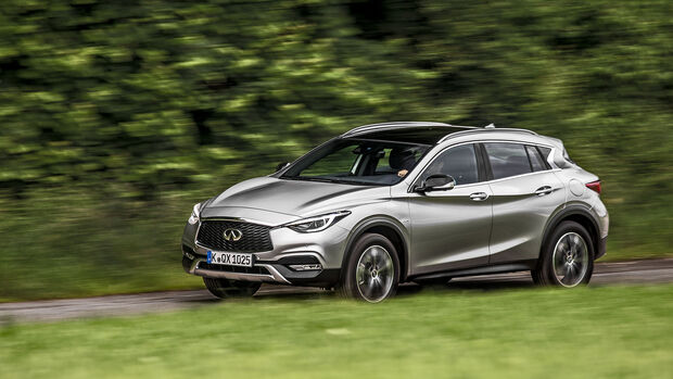 Infiniti QX30 2.2d 7DCT AWD Fahrbericht