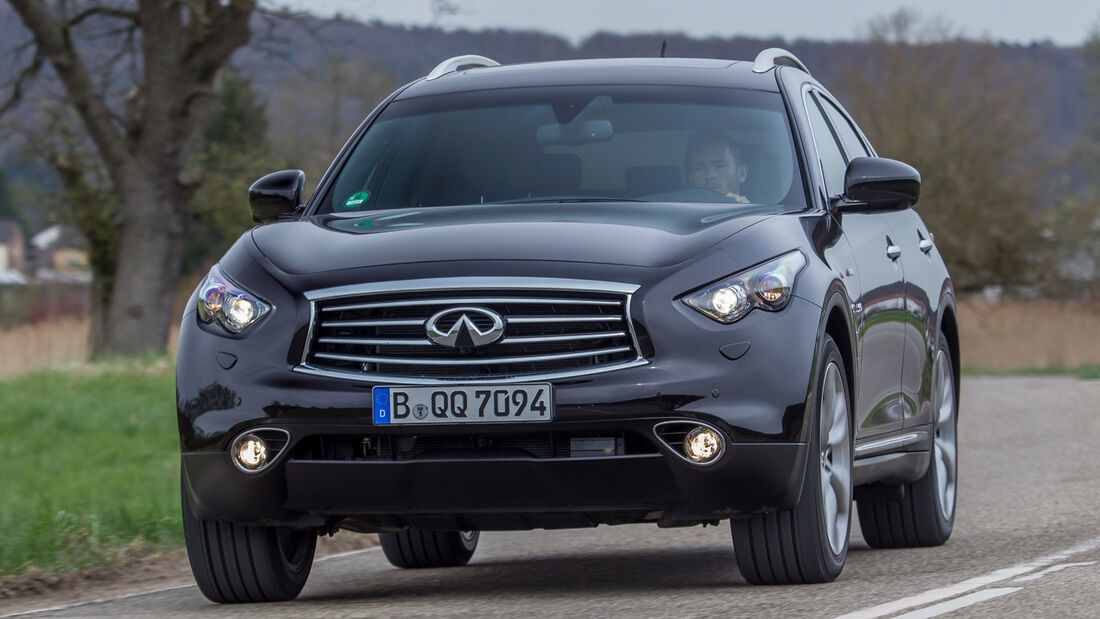 Infiniti QX70 5.0 S, Frontansicht