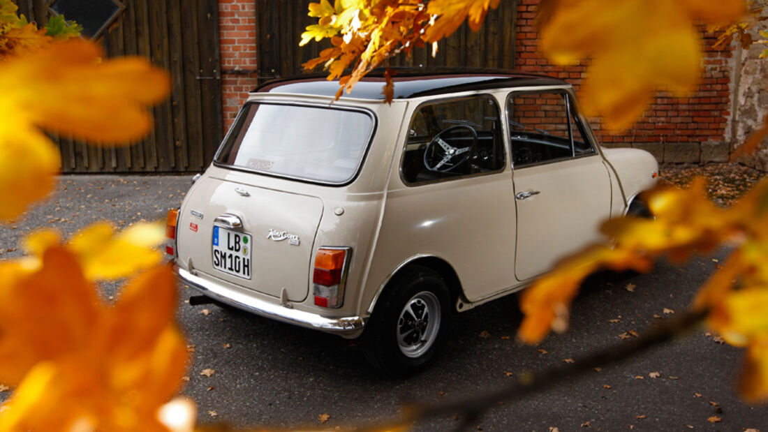 Innocenti Mini Cooper 1300 Export, Seitenansicht