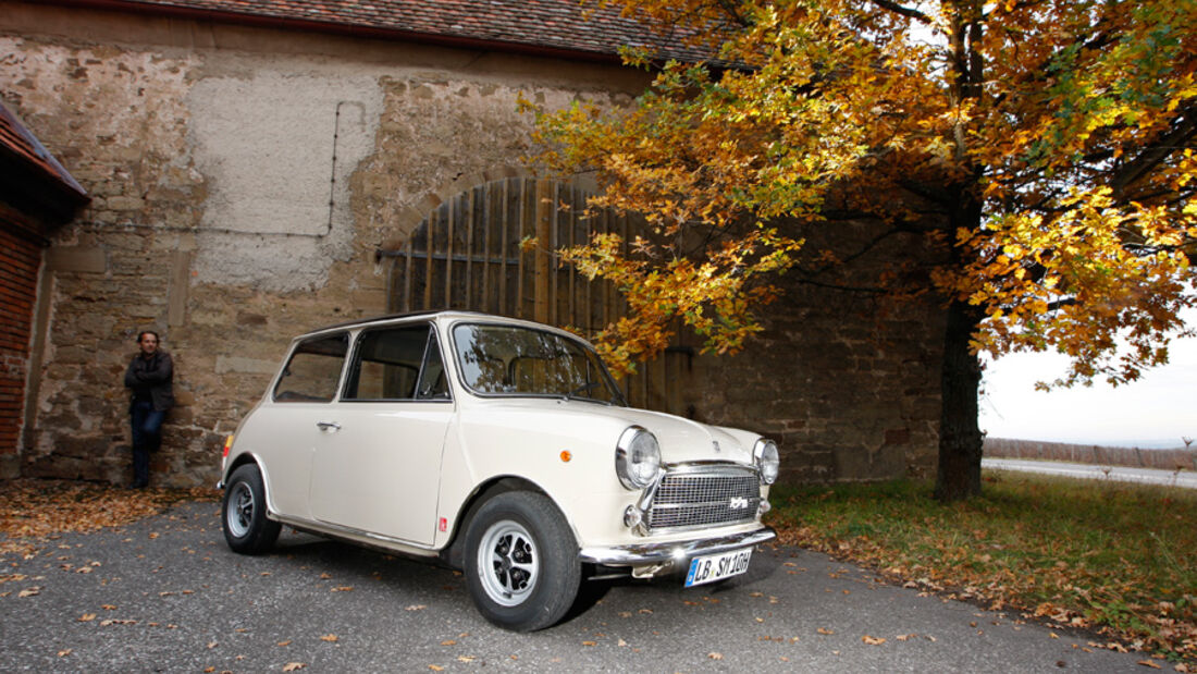 Innocenti Mini Cooper 1300 Export, Seitenansicht