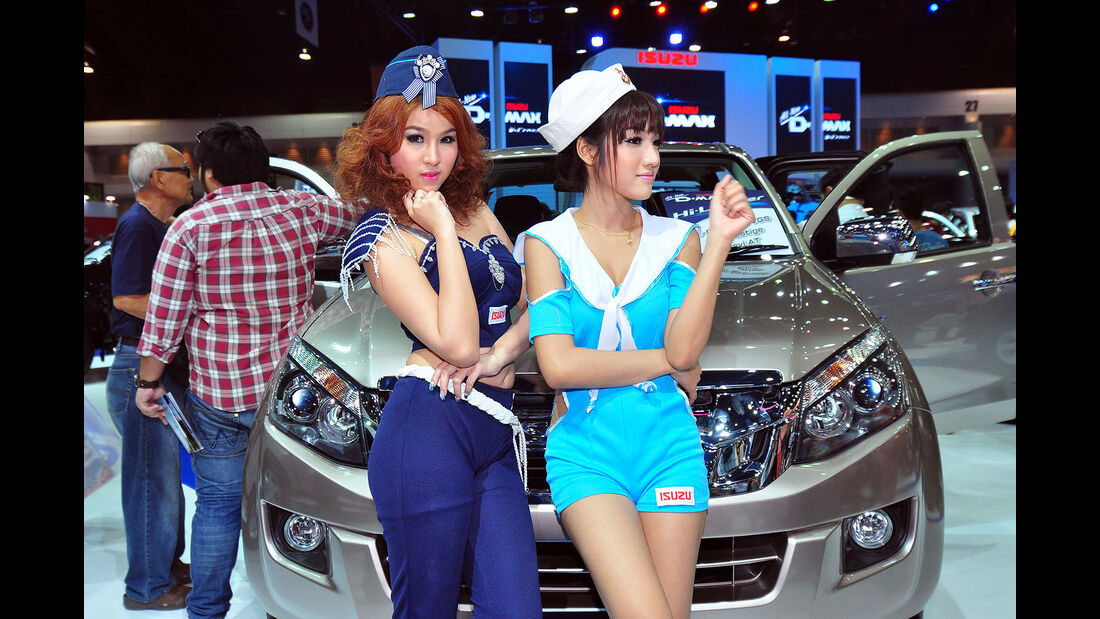 Isuzu Bangkok Motorshow Messegirls Girls