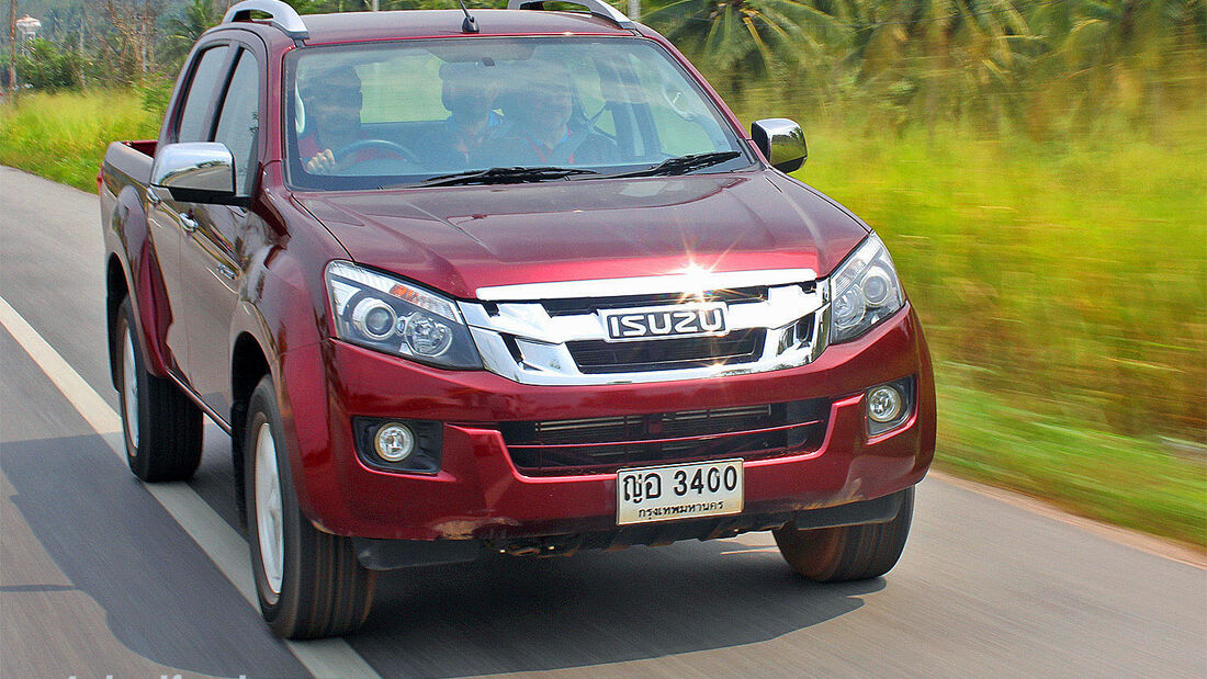 Isuzu D-Max 2012 Pickup Fahrbericht Thailand