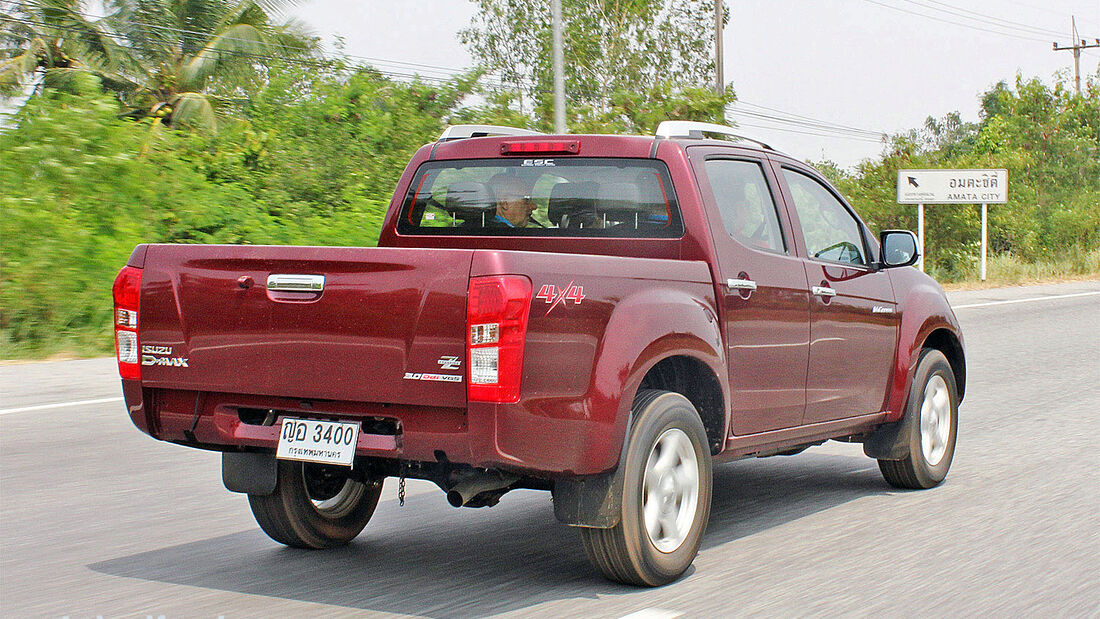 Isuzu D-Max 2012 Pickup Fahrbericht Thailand