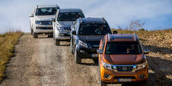 Isuzu D-Max, Mitsubishi L200, Nissan Navara, VW Amarok