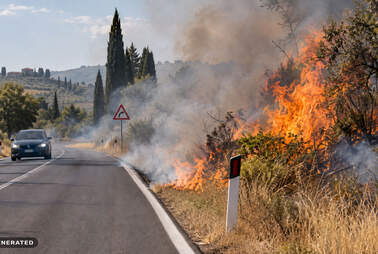 Feuer am Straßenrand wird teurer