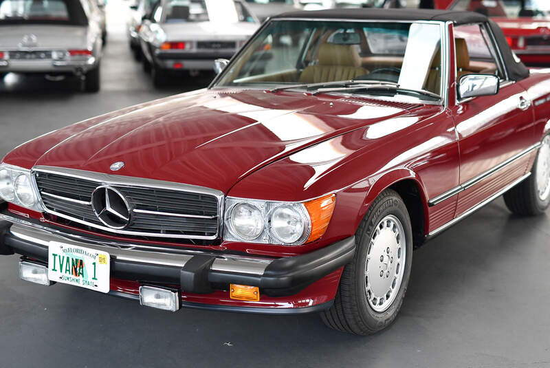 Ivanka Trump Mercedes SL