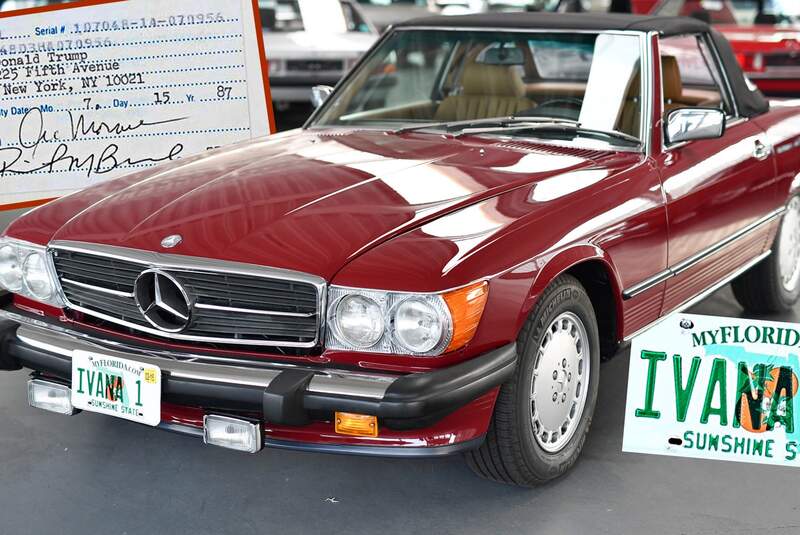 Ivanka Trump Mercedes SL