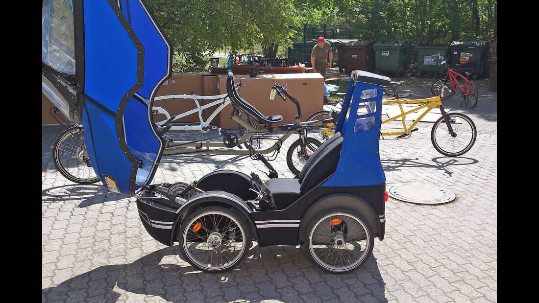 JMK-Innovation PodRide Elektroauto / E-Bike