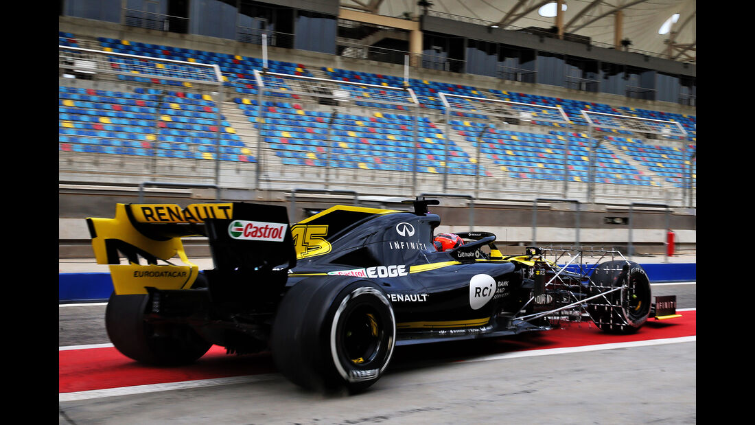 Jack Aitken - Renault - F1-Test Bahrain - 3. April 2019