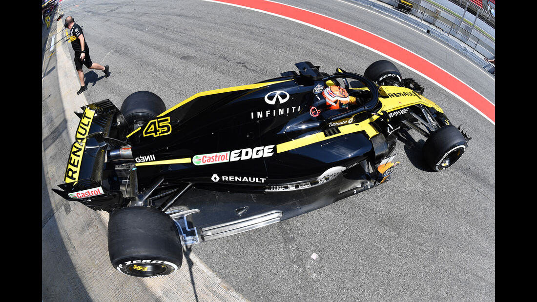 Jack Aitken - Renault - F1-Test - GP Spanien - Barcelona - Tag 2 - 16. Mai 2018