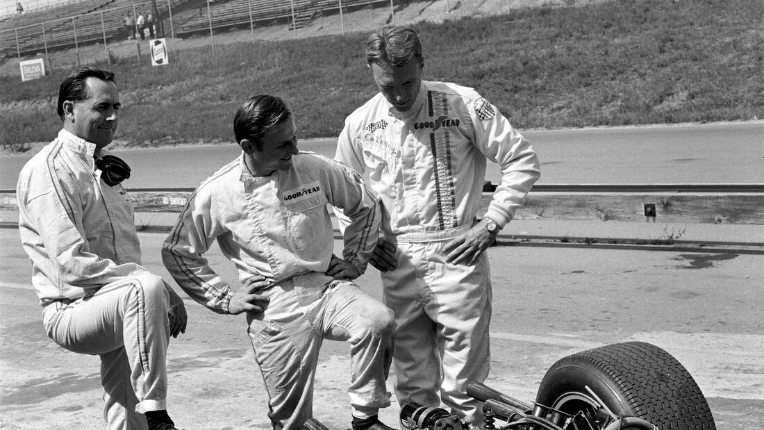 Jack Brabham - Bruce McLaren - Dan Gurney - GP Kanada 1967 - Mosport Park