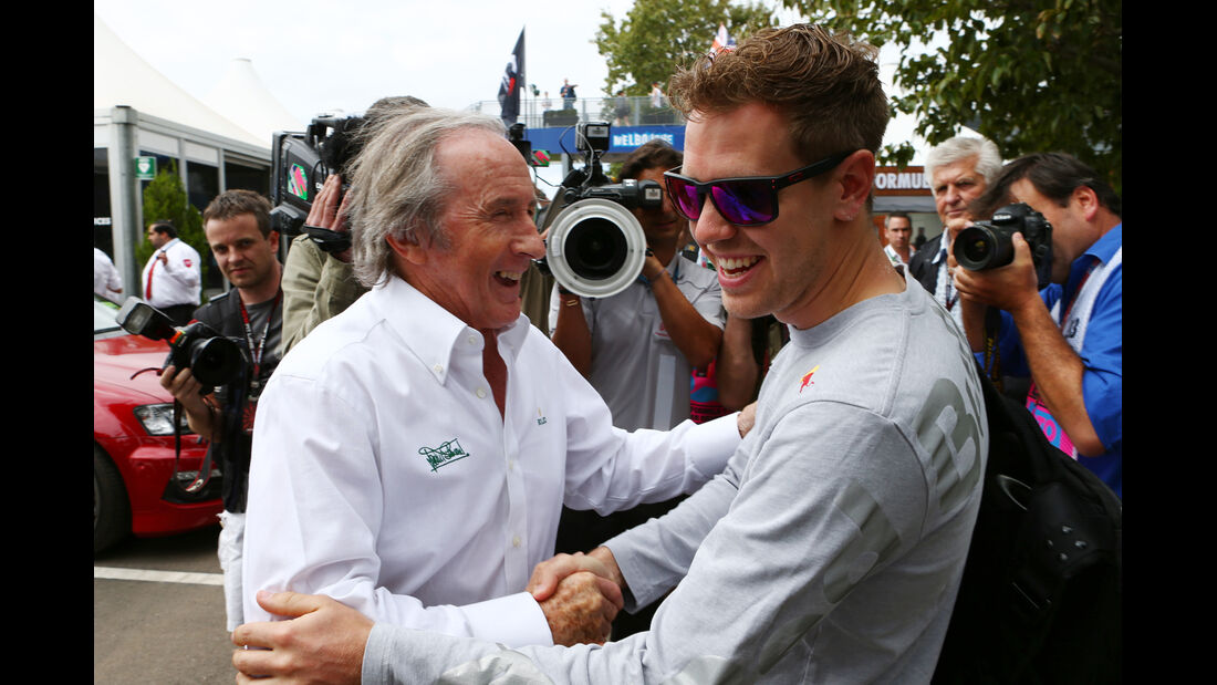 Jackie Stewart & Sebastian Vettel - Formel 1 - GP Australien - 14. März 2013