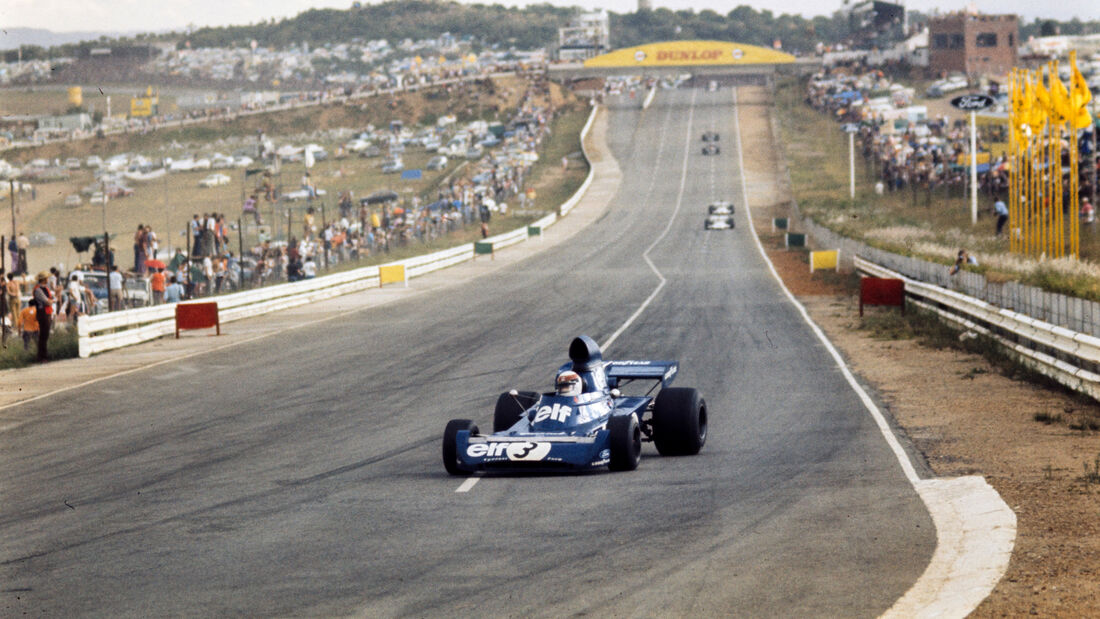 Jackie Stewart - Tyrrell - GP Südafrika 1973 - Kyalami