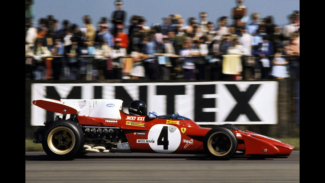 Jacky Ickx - Ferrari 312B2 - Silverstone 1971