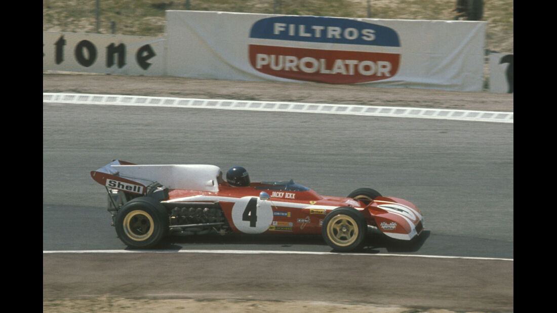 Jacky Ickx Ferrari Belgien 1972