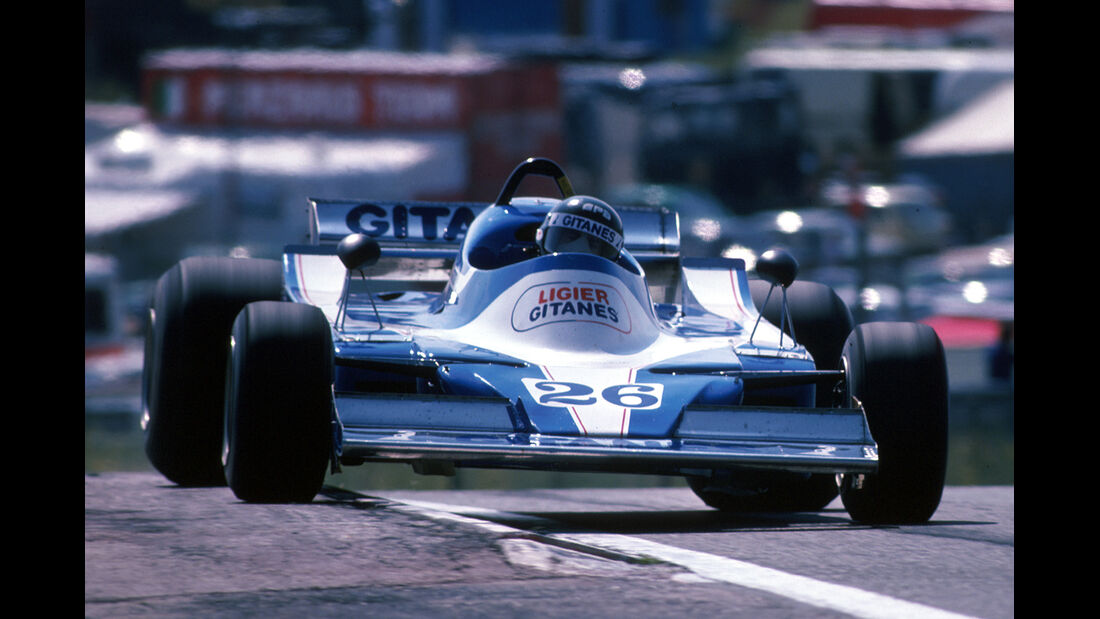 Jacques Laffite 1978 GP Spanien