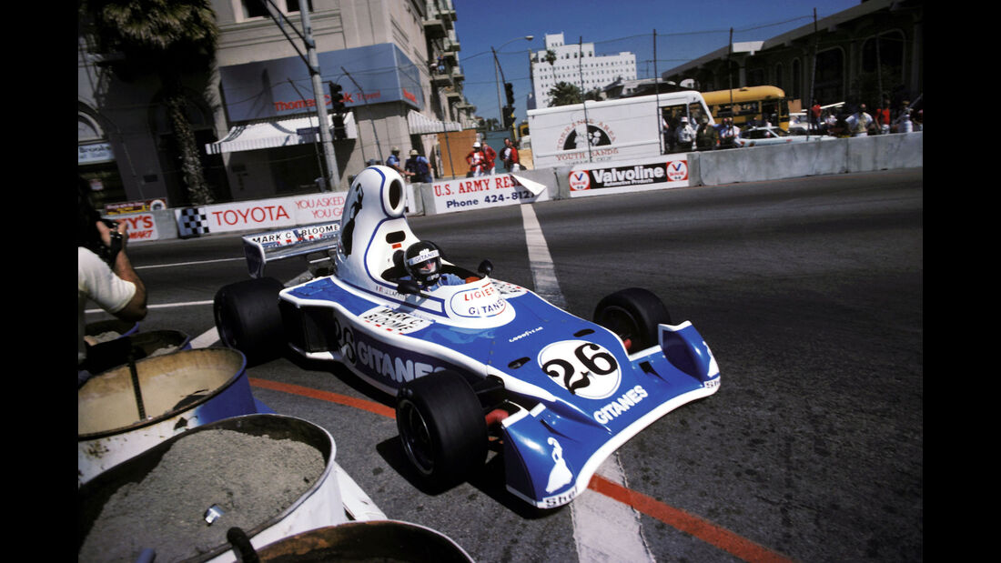Jacques Laffite - Ligier JS5 - Long Beach 1976