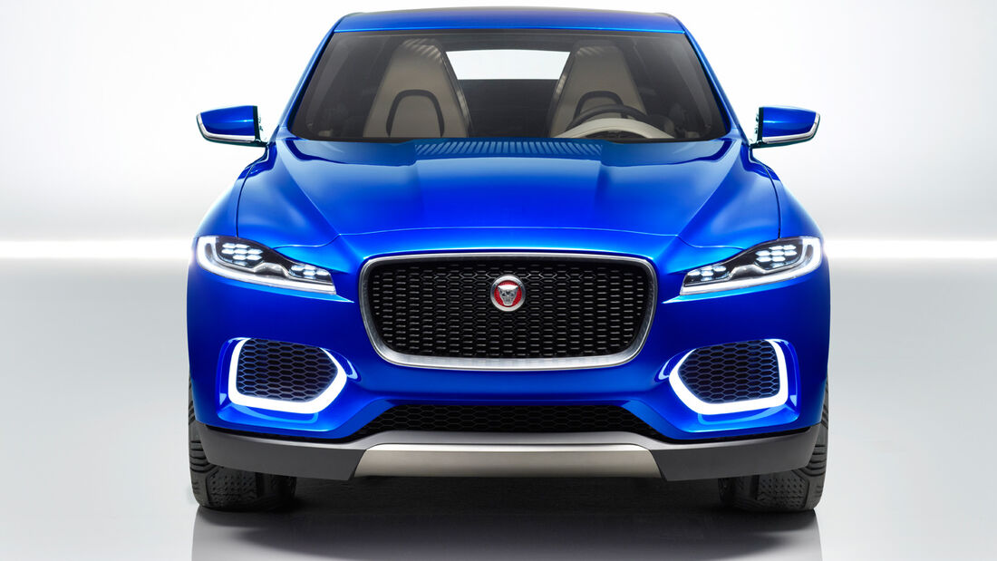 Jaguar C-X17, Frontansicht