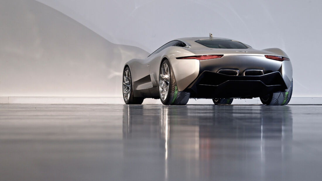 Jaguar C-X75, Heck