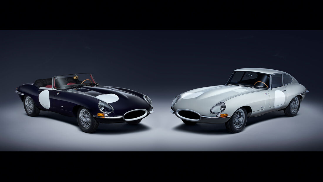 Jaguar Classic E-Type ZP Collection (2023) Roadster ECD-400 Coupé Buy-1 classic car Werksrestaurierung 