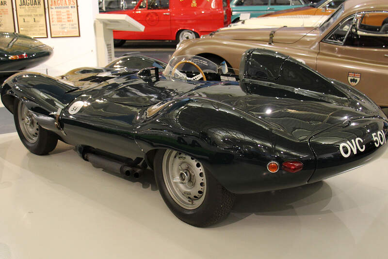 Jaguar D-Type im British Motor Museum