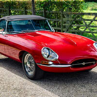 Jaguar E-Type Roadster Restomod Helm Motorcars