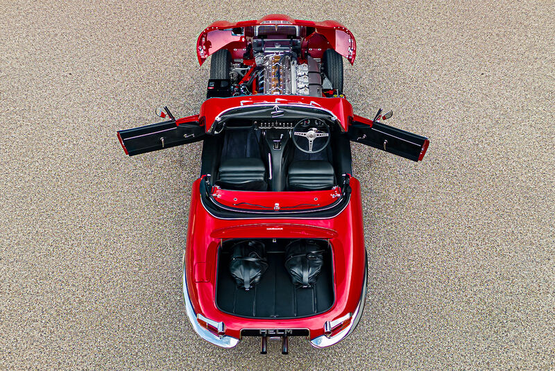 Jaguar E-Type Roadster Restomod Helm Motorcars