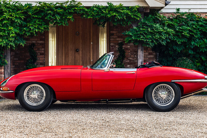 Jaguar E-Type Roadster Restomod Helm Motorcars