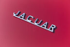 Jaguar E-Type Serie 1, Jaguar, Schriftzug, Emblem