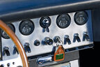 Jaguar E-Type Serie 1, Steuerinstrumente, Armaturenbrett, Detail