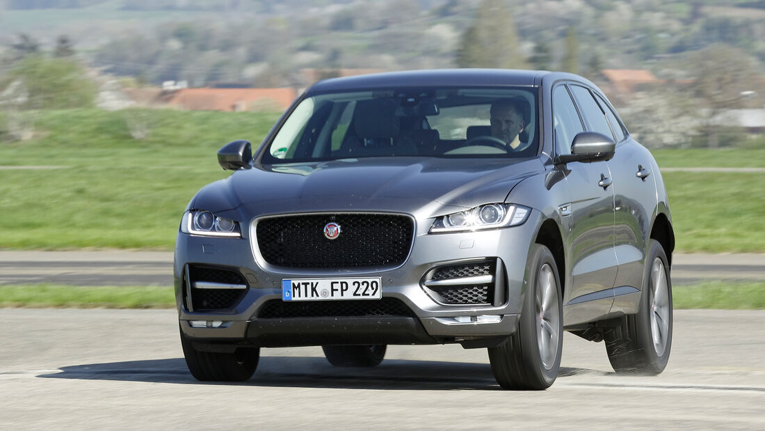 Jaguar F-Pace 30d AWD, Frontansicht