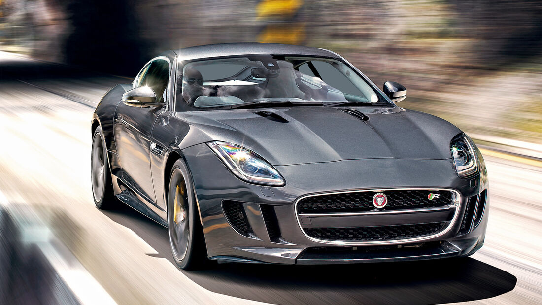 Jaguar F-Type R Coupé, Frontansicht