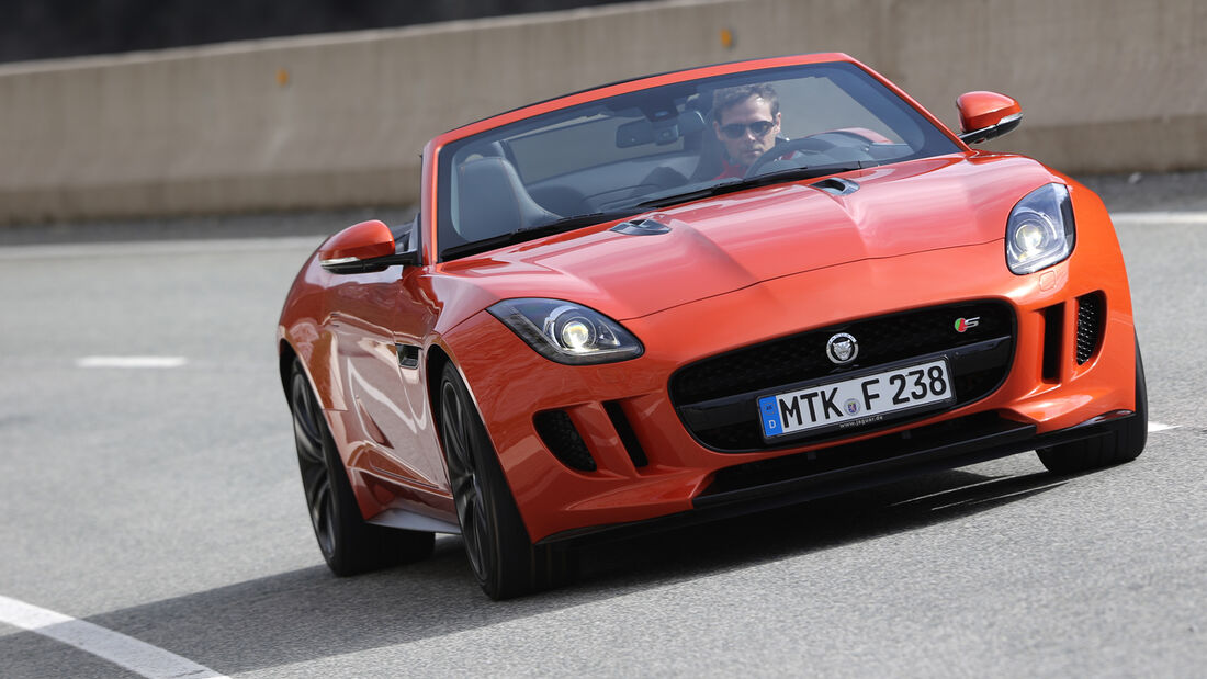 Jaguar F-Type S, Frontansicht