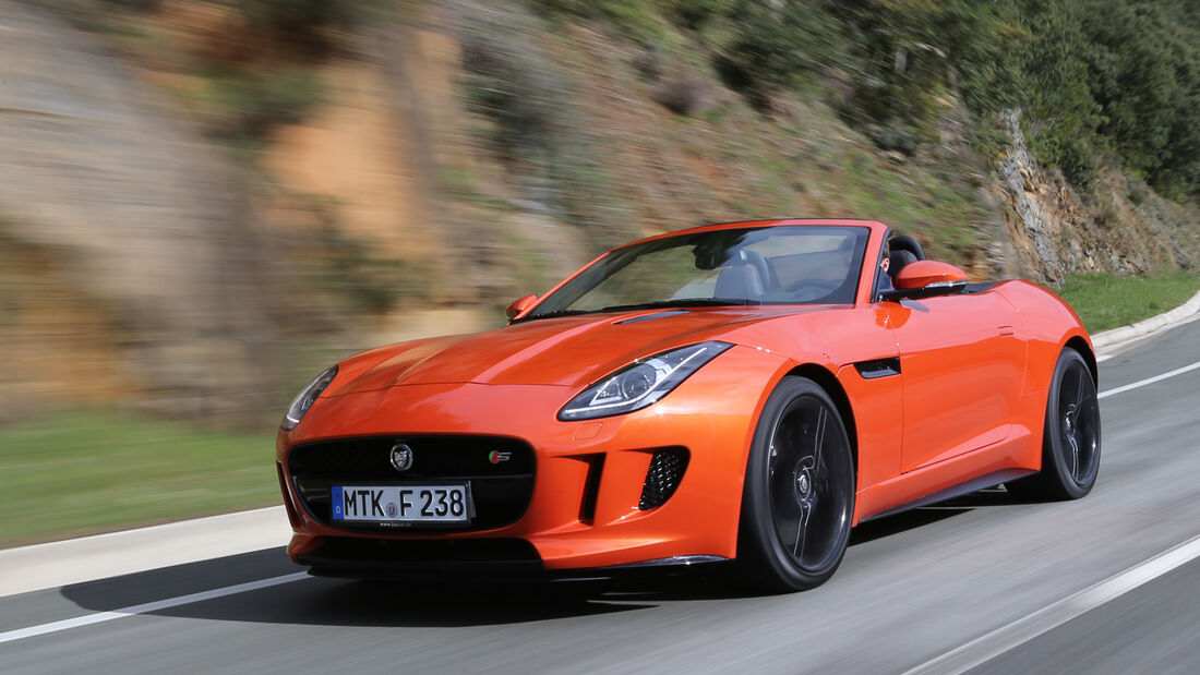 Jaguar F-Type S, Frontansicht