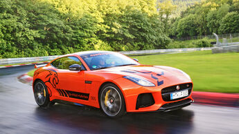 Jaguar F-Type SVR Coupé, Ring-Taxi, Nürburgring, Ringtaxi