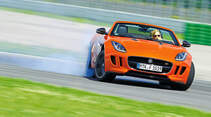 Jaguar F-Type V6 S, Driften, Kuvenfahrt